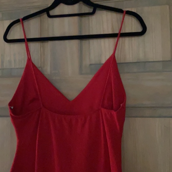 Red Chelsea Mermaid Dress - Picture 2 of 3